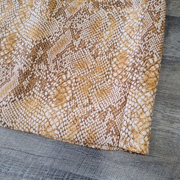 BABATON | Aritzia Patricio Dress Snake Print | Sz. 00 - Picture 5 of 8